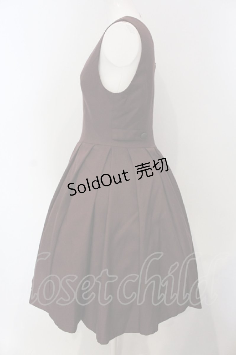画像2: NO.S PROJECT / メランジュワンピース M ワイン O-25-05-05-010-LO-OP-IG-OS (2)