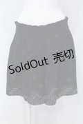 Rozen Kavalier / マリン柄シフォンショートパンツ  ブラック×ブルー O-25-05-05-002-OO-PA-IG-OS