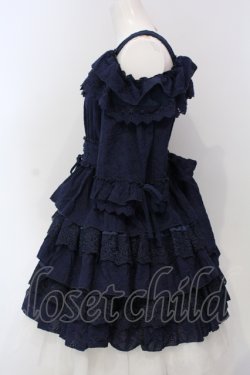 画像3: Vallee lys / Precious Embroidered Lace Mini Dress  ネイビー O-25-05-05-012-GO-OP-IG-OS