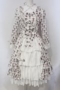 ATELIER PIERROT / Rosy Bouquet Dress 1 オフホワイト O-25-05-05-013-EL-OP-IG-OS