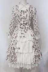 ATELIER PIERROT / Rosy Bouquet Dress 1 オフホワイト O-25-05-05-013-EL-OP-IG-OS