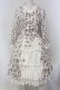 画像1: ATELIER PIERROT / Rosy Bouquet Dress 1 オフホワイト O-25-05-05-013-EL-OP-IG-OS (1)
