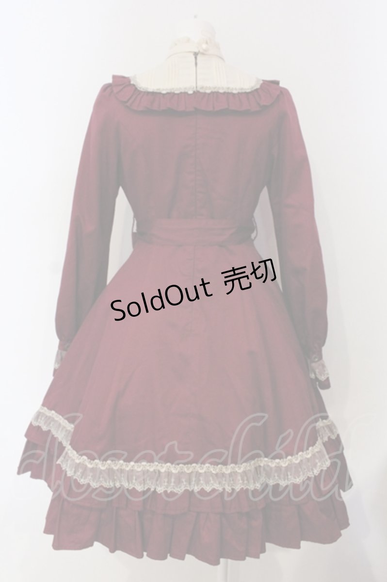 画像4: Victorian maiden / クラシカルドールドレス  ワイン O-25-05-05-014-CL-OP-IG-OS (4)
