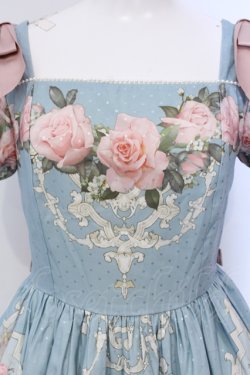 画像2: R-SERIES（海外ロリィタ） / Unicorn Garden ワンピース M サックス O-25-05-05-015-LO-OP-IG-OS