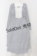 axes femme kawaii / ソフィアワンピース  ブルー O-25-05-05-016-AX-OP-IG-ZT069