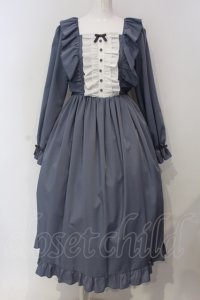 axes femme kawaii / ソフィアワンピース  ブルー O-25-05-05-016-AX-OP-IG-OS