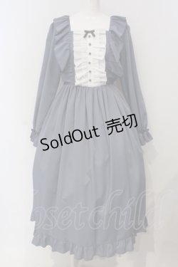 画像1: axes femme kawaii / ソフィアワンピース  ブルー O-25-05-05-016-AX-OP-IG-ZT069