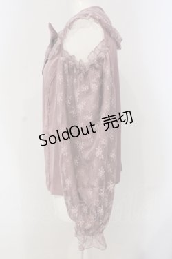 画像3: axes femme kawaii / ブルーミングレースブラウス  ピンク O-25-05-05-025-AX-BL-IG-OS