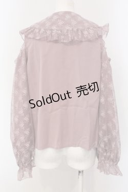 画像4: axes femme kawaii / ブルーミングレースブラウス  ピンク O-25-05-05-025-AX-BL-IG-OS