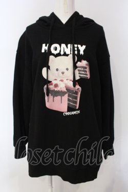 画像1: Honey Cinnamon / ケーキシナモンパーカー  クロ O-25-05-05-027-LO-TO-IG-OS
