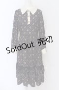 axes femme / キンモクセイ柄タイルワンピース M ラベンダー O-25-05-06-001-AX-OP-OW-OS