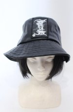 画像1: Amilige / NAMETSUBAコラボバケットハット  ブラック O-25-05-06-042-PU-AC-OW-ZT087 (1)