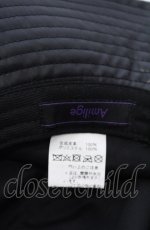 画像4: Amilige / NAMETSUBAコラボバケットハット  ブラック O-25-05-06-042-PU-AC-OW-ZT087 (4)