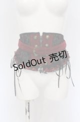 Ozz oneste / ベルト付コルセット  ワイン O-25-05-06-045-OO-TO-OW-OS
