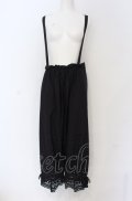 Jane Marple / Teardrop lace suspenders pants パンツ M ネイビー O-25-05-06-047-JM-PA-IG-OS