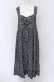 画像1: Jane Marple / Wild cherry strap dress M ブルー O-25-05-06-051-JM-OP-IG-OS (1)