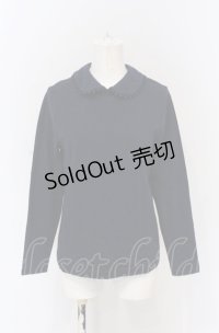 Jane Marple / Soft bear T-cloth round collar pullover プルオーバー M ネイビー O-25-05-06-053-JM-TO-IG-ZT400