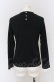 画像3: Jane Marple / Compact rib lace trimming pullover プルオーバー M クロ O-25-05-06-055-JM-TO-IG-OS (3)