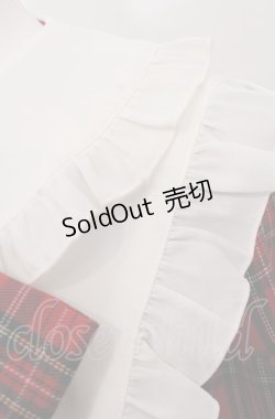 画像3: Amavel / Dolly Holidayチェックティアードワンピース（ロング丈）  アカ O-25-05-06-060-CA-OP-IG-OS