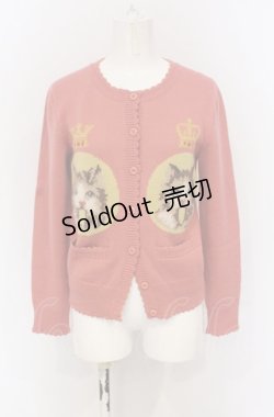 画像1: Jane Marple / Chocolat classiqueのカーディガン M ピンク O-25-05-06-064-JM-TO-OW-ZT400