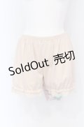 m petit by misako / AMドロワーズスソレース L-LL 中薄橙 O-25-05-06-066-LO-PA-IG-OS