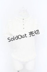 星箱works / ミッドナイトスターブラウス  シロ O-25-05-06-069-PU-BL-IG-OS
