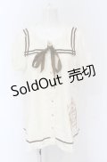 Amavel / 刺しゅうシャツチュニック  アイボリー O-25-05-06-073-CA-BL-IG-OS