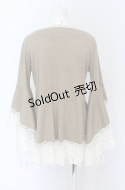 画像3: Favorite / フラワーレースカーディガン  ベージュ O-25-05-06-076-LO-TO-IG-OS