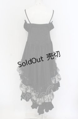 画像3: Qutie Frash / コルセット風キャミワンピース  シルバー×ブラック O-25-05-06-080-QU-OP-IG-OS