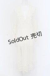 axes femme / リュクスレースガウン  キナリ O-25-05-06-010-AX-TO-OW-OS