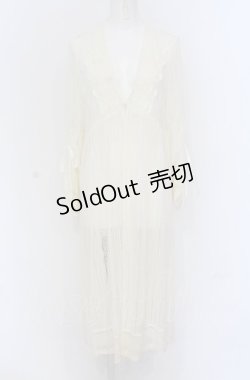 画像1: axes femme / リュクスレースガウン  キナリ O-25-05-06-010-AX-TO-OW-OS