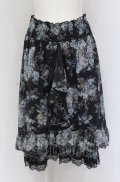 axes femme / 花柄マルチWAYスカート F クロ O-25-05-06-088-AX-SK-OW-OS
