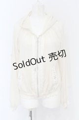 axes femme / シアーストライプブルゾン M キナリ O-25-05-06-013-AX-TO-OW-OS