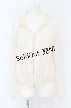 画像1: axes femme / シアーストライプブルゾン M キナリ O-25-05-06-013-AX-TO-OW-OS
