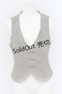 axes femme / ビットデザインレースベスト M カーキグリーン O-25-05-06-020-AX-TO-OW-OS