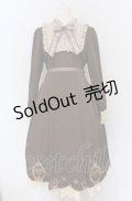 Amavel / Bon Bon Chocolatロングワンピース F ブラウン×ベージュ O-25-05-06-023-CA-OP-OW-OS