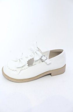 画像5: DearMyLove / ハートパールダブルリボンパンプス 22.5ｃｍ シロ O-25-05-06-028-EL-SH-OW-OS