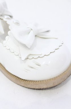 画像7: DearMyLove / ハートパールダブルリボンパンプス 22.5ｃｍ シロ O-25-05-06-028-EL-SH-OW-OS