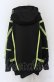 画像4: BACKSTAGE PASS / PARACHUTE-PARKAビッグシルエットジップアップパーカー  ブラック×イエロー O-25-05-06-035-PU-TO-OW-OS (4)