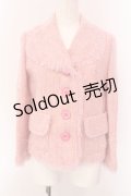 【SALE】Emily Temple cute / ツイードジャケット  ピンク O-25-05-08-029-ET-BL-OW-ZT467