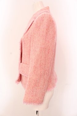 画像2: Emily Temple cute / ツイードジャケット  ピンク O-25-05-08-029-ET-BL-OW-OS