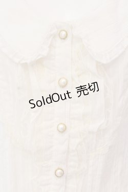 画像2: axes femme / オーナメントジャガードブラウス M シロ O-25-05-08-034-AX-BL-OW-OS