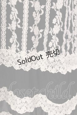 画像2: axes femme / 刺しゅうレース使いチュニック M クロ O-25-05-08-043-AX-TO-OW-OS