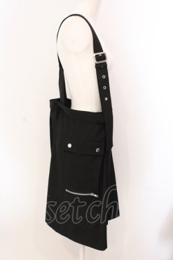 画像2: Candy Stripper / ARMY JUMPER スカート  クロ O-25-05-08-050-PU-SK-IG-OS