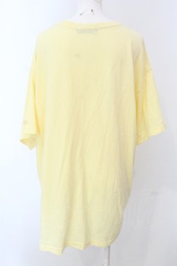 画像2: Candy Stripper / CND CLUB BIG TEE Tシャツ 2 イエロー O-25-05-08-052-PU-TS-IG-OS
