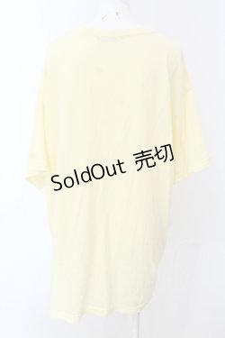 画像2: Candy Stripper / CND CLUB BIG TEE Tシャツ 2 イエロー O-25-05-08-052-PU-TS-IG-OS