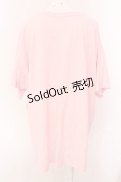 画像2: Candy Stripper / TINY MEDICAL BIG Tシャツ 2 ピンク O-25-05-08-054-PU-TS-IG-OS