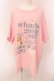 画像1: Candy Stripper / CND CLUB BIG TEE Tシャツ 2 ピンク O-25-05-08-055-PU-TS-IG-OS (1)