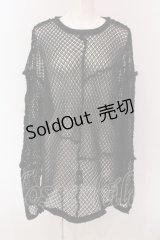 Candy Stripper / PATCH WORK MESH  トップス 2 ブラック O-25-05-08-056-PU-TO-IG-OS
