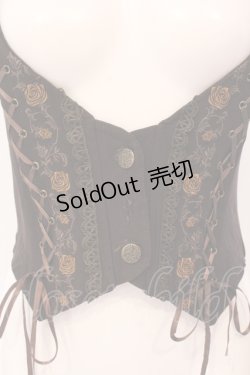 画像2: Ozz oneste / ホルターネックベスト  ブラウン O-25-05-08-058-OO-JA-IG-OS